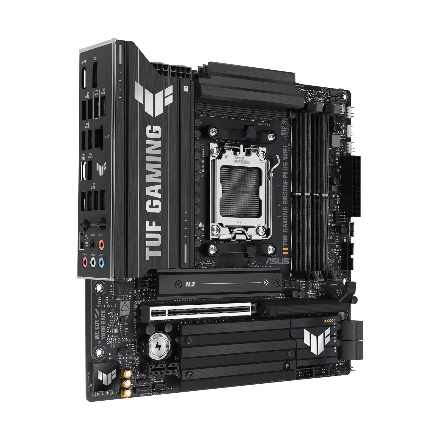 Asus TUF Gaming B850M-PLUS WIFI AM5 Micro ATX Gaming Motherboard - Image 3
