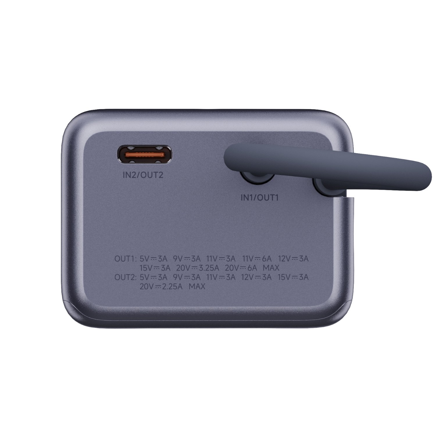 Xiaomi 165W Power Bank 10000mAh (Integrated Cable)-Silver - Image 7