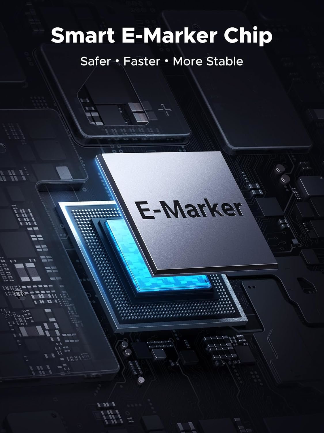 UGreen USB4 Gen4 240W USB-C to USB-C Cable (Black) - Image 4