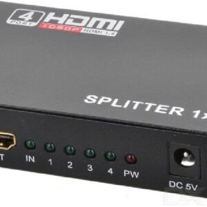 UniQue 4K Ultra HD 4 Port HDTV Splitter