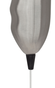 Mellerware Battery Operated Stainless Steel Brushed Milk Frother