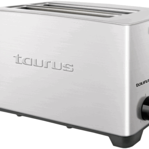 Taurus 4 Slice 1400W Stainless Steel Brushed Toaster