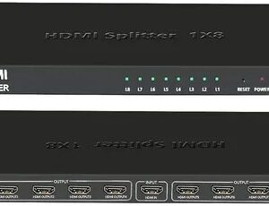 UniQue 4K x 2K Ultra HD 8 Port HDTV Splitter