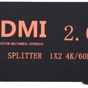 UniQue 4K Metal 2 Port HDMI Splitter