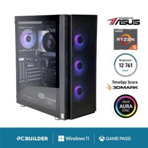 PCBuilder Ryzen 5 8400F OBLIVION Windows 11 Gaming PC
