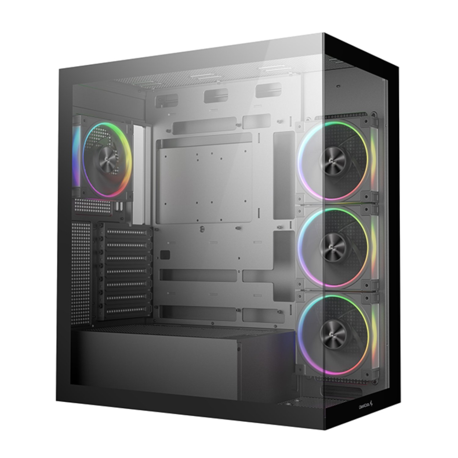 DeepCool CG580 4F V2 ARGB ATX Gaming Chassis - Black - Image 2