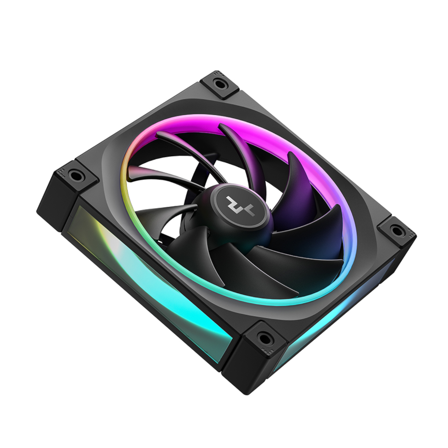 DeepCool FL12 3-in-1 ARGB 120mm Fan 3 Pack - Black - Image 4