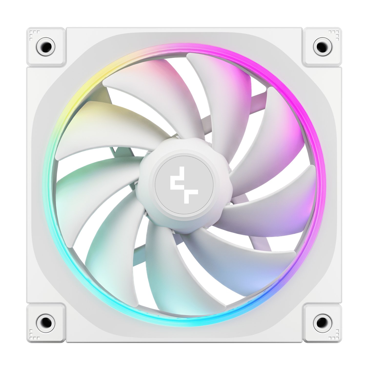 DeepCool FL12 3-in-1 ARGB 120mm Fan 3 Pack - White - Image 3