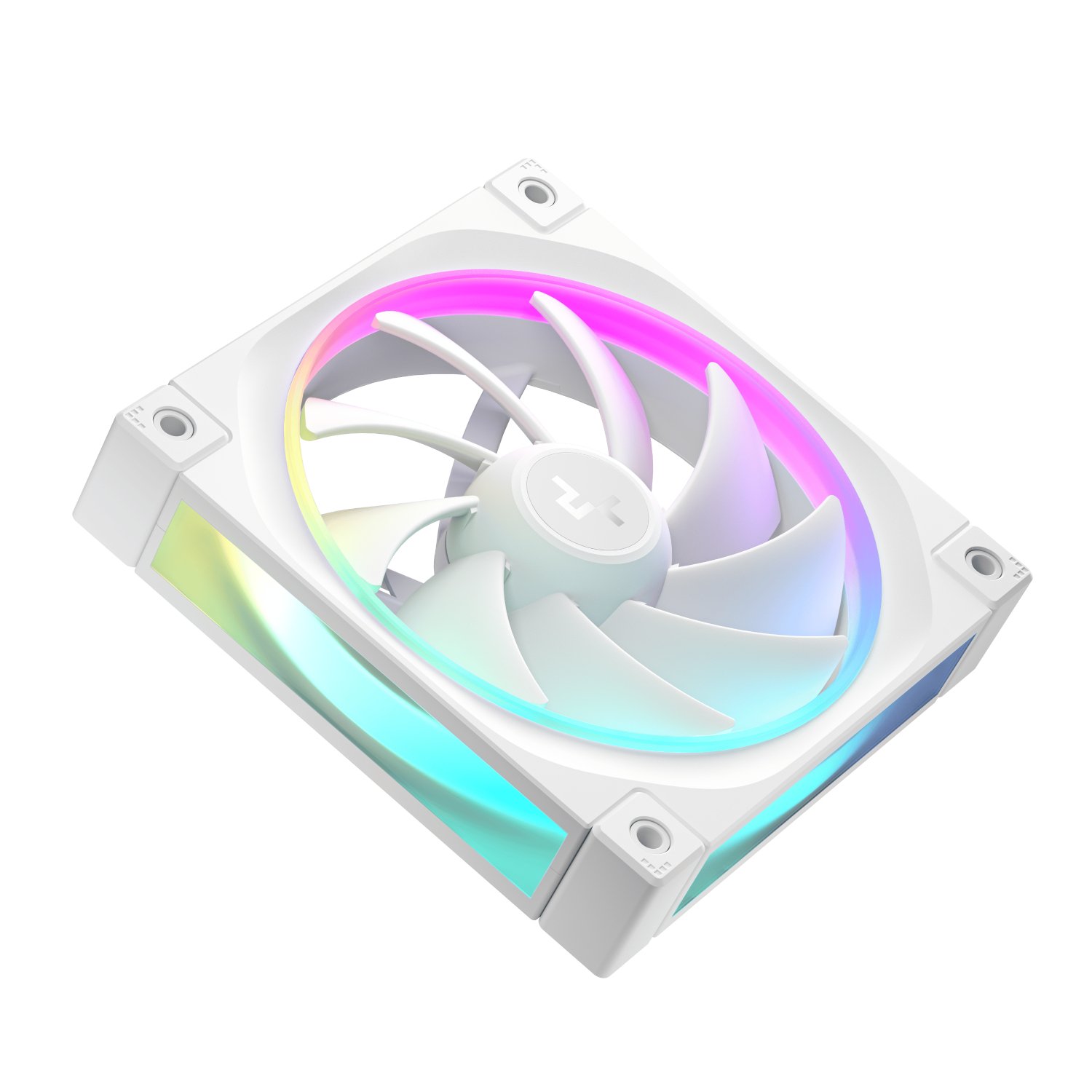 DeepCool FL12 3-in-1 ARGB 120mm Fan 3 Pack - White - Image 4