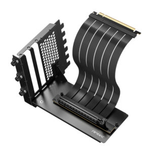 Antec PCI-E 4.0 Riser Cable Vertical Bracket Kit (200mm) - Black