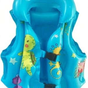 Casey Kids Small Inflatable Swimming Vest Blue