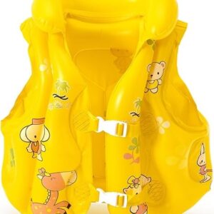 Casey Kids Small Inflatable Swimming Vest Yellow
