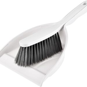 Casey Handheld Dust Pan And Brush Set White