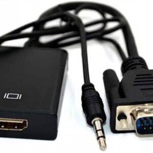 GIZZU 1080P VGA to HDMI Adapter with Audio