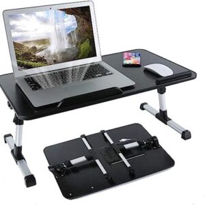 UniQue Portable Foldable Laptop Desk With USB Cooling Fan
