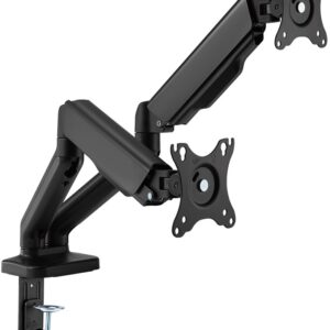 Unimount Spring Assisted Dual Arm Monitor Stand