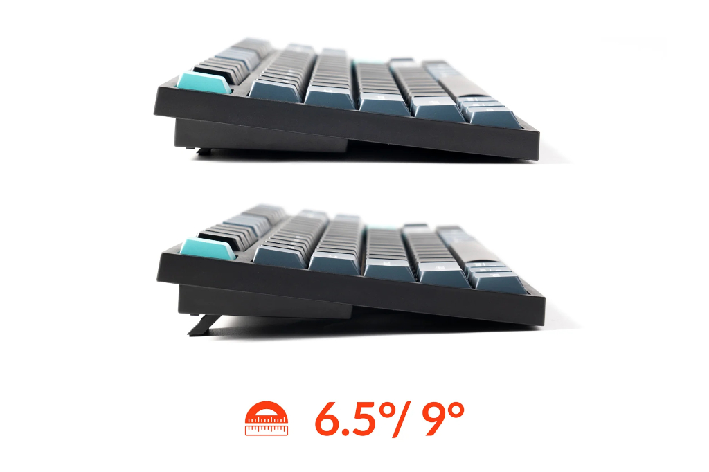 Keychron B33 80% TKL Wireless Keyboard and Mouse Combo – Black/Green - Image 7