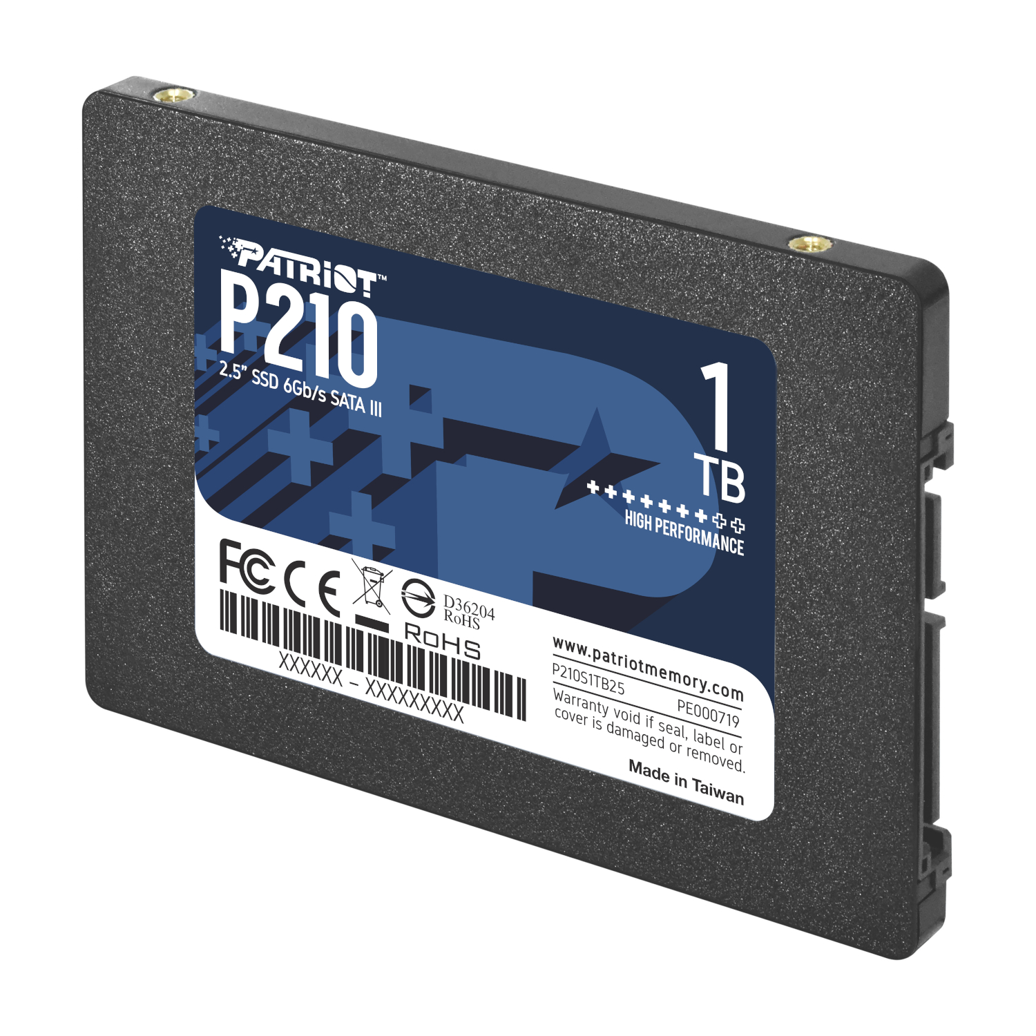 Patriot P210 1TB 2.5 Inch SATAIII SSD - Image 2