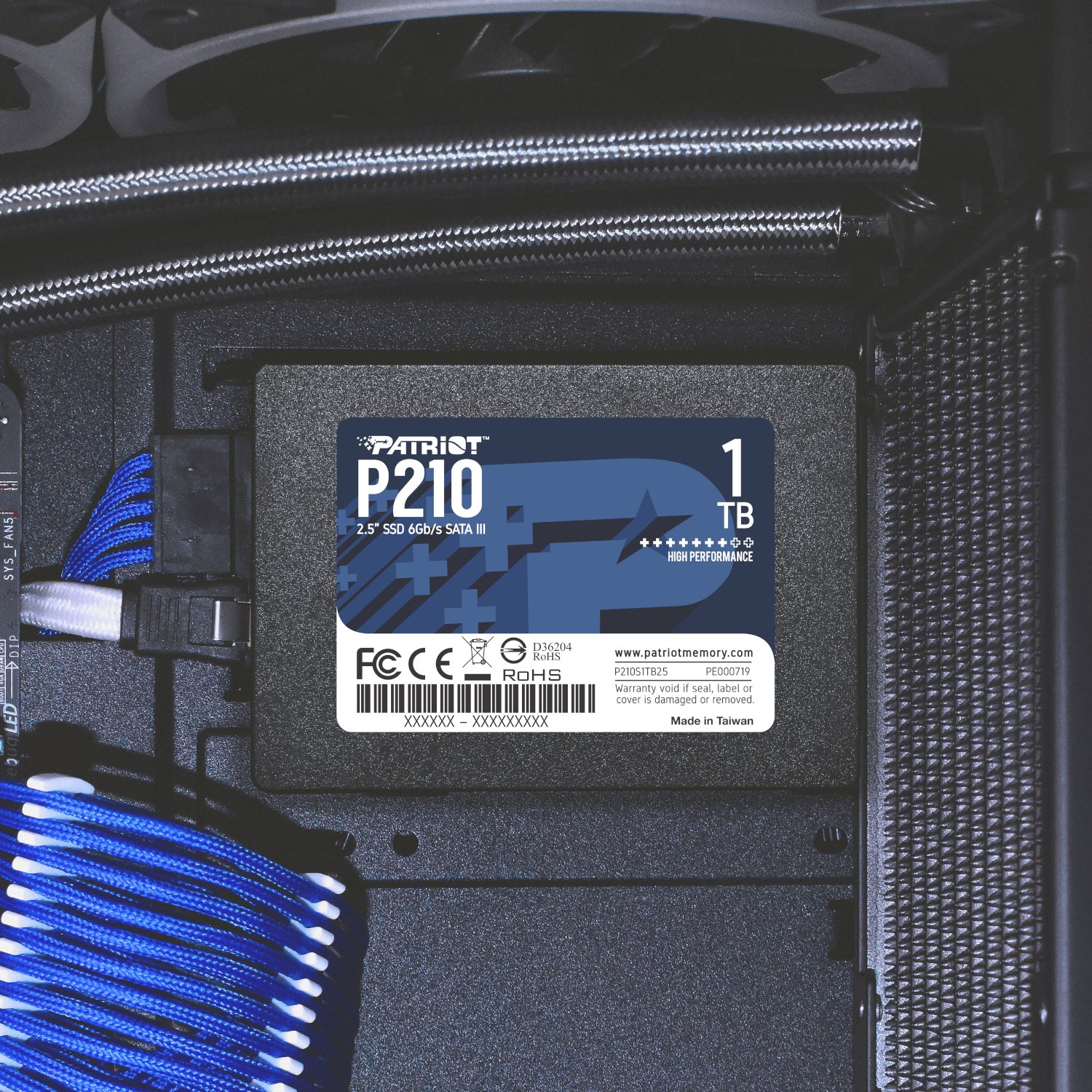 Patriot P210 1TB 2.5 Inch SATAIII SSD - Image 4