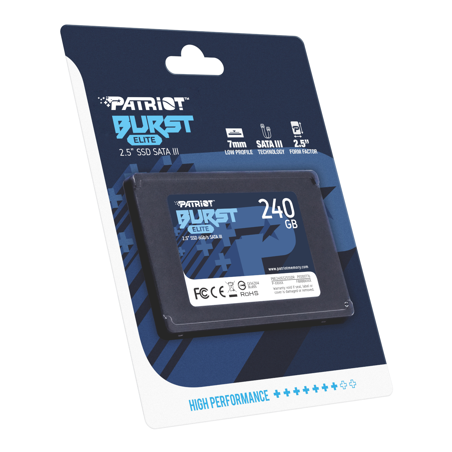 Patriot Burst Elite 240GB 2.5" SATA III SSD - Image 5