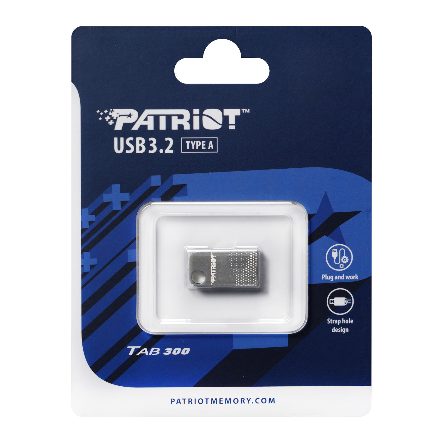 Patriot TAB300 Dark Shadow 64GB USB 3.2 Gen1 Flash Drive - Image 5